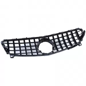 Sport grille black gloss chrome suitable for Mercedes W176 Facelift 15-18