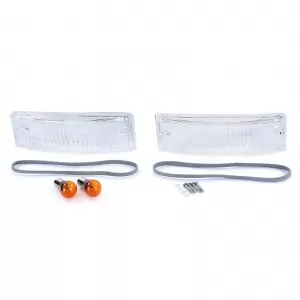 White indicators with seals for Porsche 911 G model 74-89