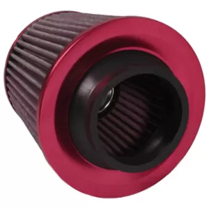 Sportluftfilter universell leistungsstark rot mit 3 Adapterringen 60-76mm-image-6195166