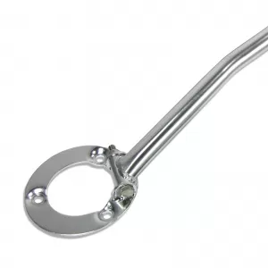 Aluminum front strut brace 3-piece polished suitable for BMW 3 Series E36 316i 318i M40 -94