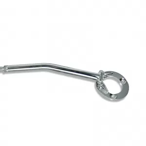 Aluminum front strut brace 3-piece polished suitable for BMW 3 Series E36 316i 318i M40 -94