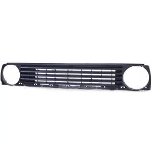 Grille without emblem black for VW Golf 2 83-91-image-6195191