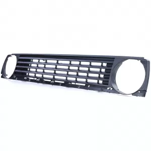 Grille without emblem black for VW Golf 2 83-91-image-6195193