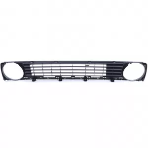 Grille without emblem black for VW Golf 2 83-91-image-6195195