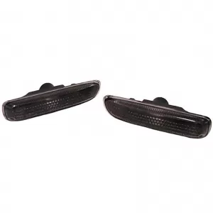 Side indicators black pair suitable for BMW 3 Series E46 Coupe Convertible Sedan Touring