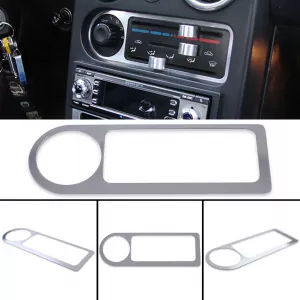 Heater fan control panel stainless steel suitable for Mazda MX5 NA 89-98