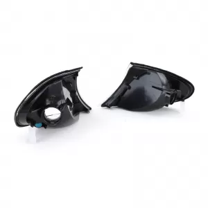 Set de indicatoare din sticlă clară cu crom, potrivit pentru BMW Seria 3 E46 Sedan Touring 01-05-image-6195252
