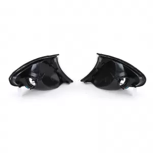 Set de indicatoare din sticlă clară cu crom, potrivit pentru BMW Seria 3 E46 Sedan Touring 01-05-image-6195253