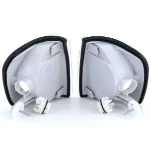 Indicator white pair for Mercedes S-Class W126 sedan 80-91