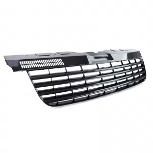 Radiator grille without emblem, gloss black, suitable for VW Bus T5 03-09 Transporter