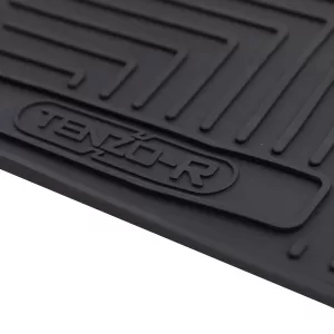 Car Rubber Floor Mats Black Premium Set for Hyundai Santa Fe CM 06-12