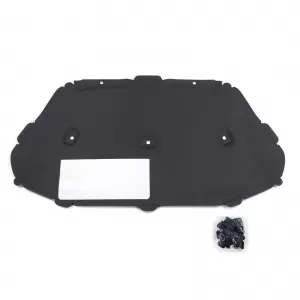 Bonnet insulation mat with clips for Seat Leon III 5F from 2012