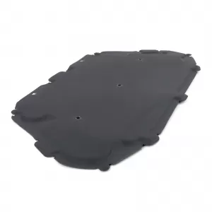 Bonnet insulation mat with clips for Seat Leon III 5F from 2012
