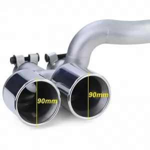 Conversione del terminale di scarico duplex sportivo per BMW Serie 5 F10 F11 520 525 528 530-image-6195451