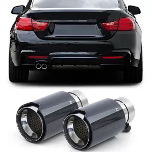 image-51-2x 90mm karbon kipufogóvég abszorberrel BMW 4-es F32 F33 F36 2013-2021