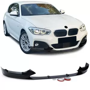 image-1-Performance első spoiler toldat fényes fekete BMW F20 F21 LCI 15-19