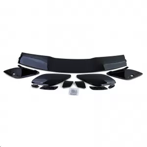 Spoiler posteriore, spoiler sul tetto, nero lucido, adatto per Mercedes A-Class W176 dal 12-image-6195477