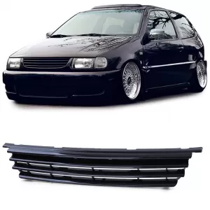 image-5-Sport hűtőrács embléma nélkül fekete VW Polo 6N 94-99