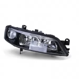 Far cu sticlă clară H7 H7 negru dreapta, potrivit pentru Opel Vectra B 99-02