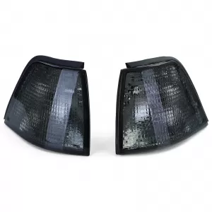 Indicator black smoke pair fits for 3 Series BMW E36 Sedan Touring Compact 90-98