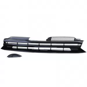 Radiator grille without emblem gloss black suitable for VW Golf 6 08-12