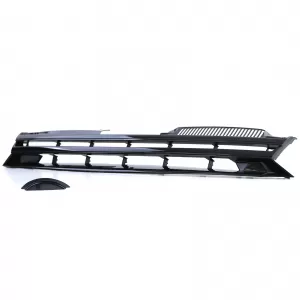 Radiator grille without emblem gloss black suitable for VW Golf 6 08-12