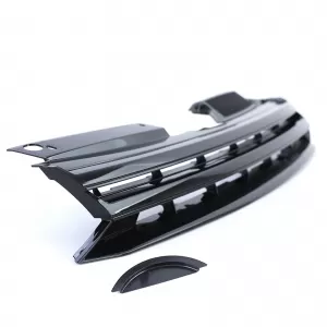 Radiator grille without emblem gloss black suitable for VW Golf 6 08-12