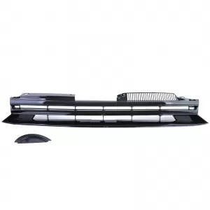 Radiator grille without emblem gloss black suitable for VW Golf 6 08-12