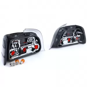 Tail lights black smoke suitable for BMW 3 SERIES E36 Coupe Cabrio 90-99