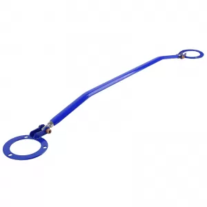 Aluminum strut bar blue front adjustable suitable for BMW 5 Series E34 520i 525i 89-96