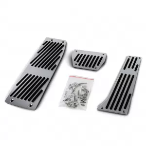 image-0-Alumínium pedálszett automata + lábtartó BMW E34 E39 E60 E61 E32 E38 E63 E64 modellekhez
