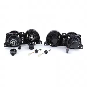 Set di fari fumo nero adatto per BMW Serie 3 E30 87-93-image-6195818
