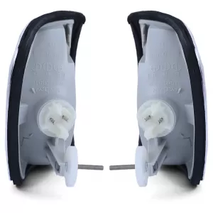 Indicator white pair left right for Mercedes S-Class W126 79-91-image-6195831