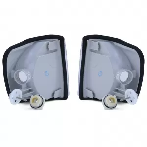 Indicator white pair left right for Mercedes S-Class W126 79-91-image-6195832