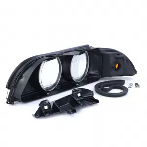 Headlight lens diffuser right suitable for BMW E39 95-04 Sedan Touring-image-6195839