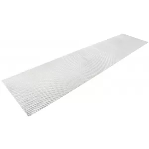 Aluminum mesh racing grille honeycomb grille race grille 135x30cm silver fine