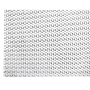 Aluminum mesh racing grille honeycomb grille race grille 135x30cm silver fine