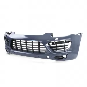 Paraurti anteriore Turbo Look adatto per Porsche Cayenne 92A pre-facelift 10-14-image-6195854