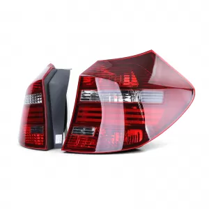 Set di fanali posteriori Black Smoke adatto per BMW Serie 1 E81 E87 07-12-image-6195904