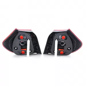 Set di fanali posteriori Black Smoke adatto per BMW Serie 1 E81 E87 07-12-image-6195907