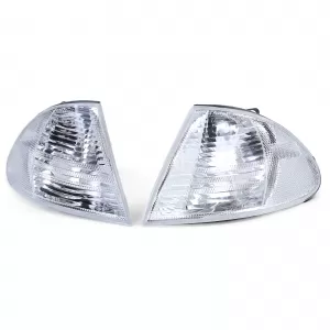 Indicator white pair suitable for BMW 3 Series Sedan Touring E46 98-01