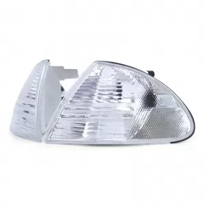 Indicator white pair suitable for BMW 3 Series Sedan Touring E46 98-01