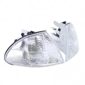Indicator white pair suitable for BMW 3 Series Sedan Touring E46 98-01