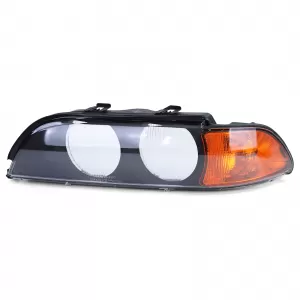 Headlight lens left suitable for BMW E39 95-04 Sedan Touring
