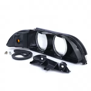 Headlight lens left suitable for BMW E39 95-04 Sedan Touring