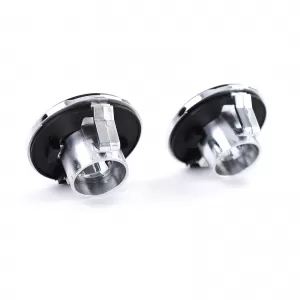 Clear glass side indicators black smoke with chrome trim for Mazda MX5 NA NB 89-05