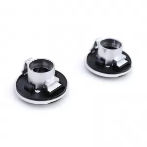 Clear glass side indicators black smoke with chrome trim for Mazda MX5 NA NB 89-05
