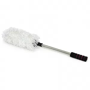 Extendable duster up to 74cm for exhibition display case car interior exterior