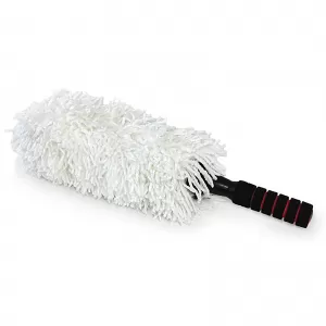Extendable duster up to 74cm for exhibition display case car interior exterior