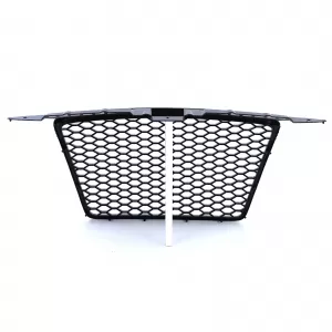 Honeycomb radiator grille without emblem gloss black suitable for Audi A3 8P 05-08